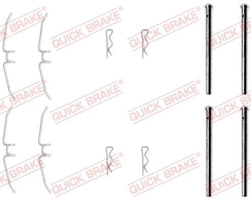 Accessory Kit, disc brake pad